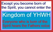 You must be born again to enter the kingdom of heaven