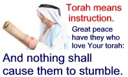 The torah means the instructional words from the Creator